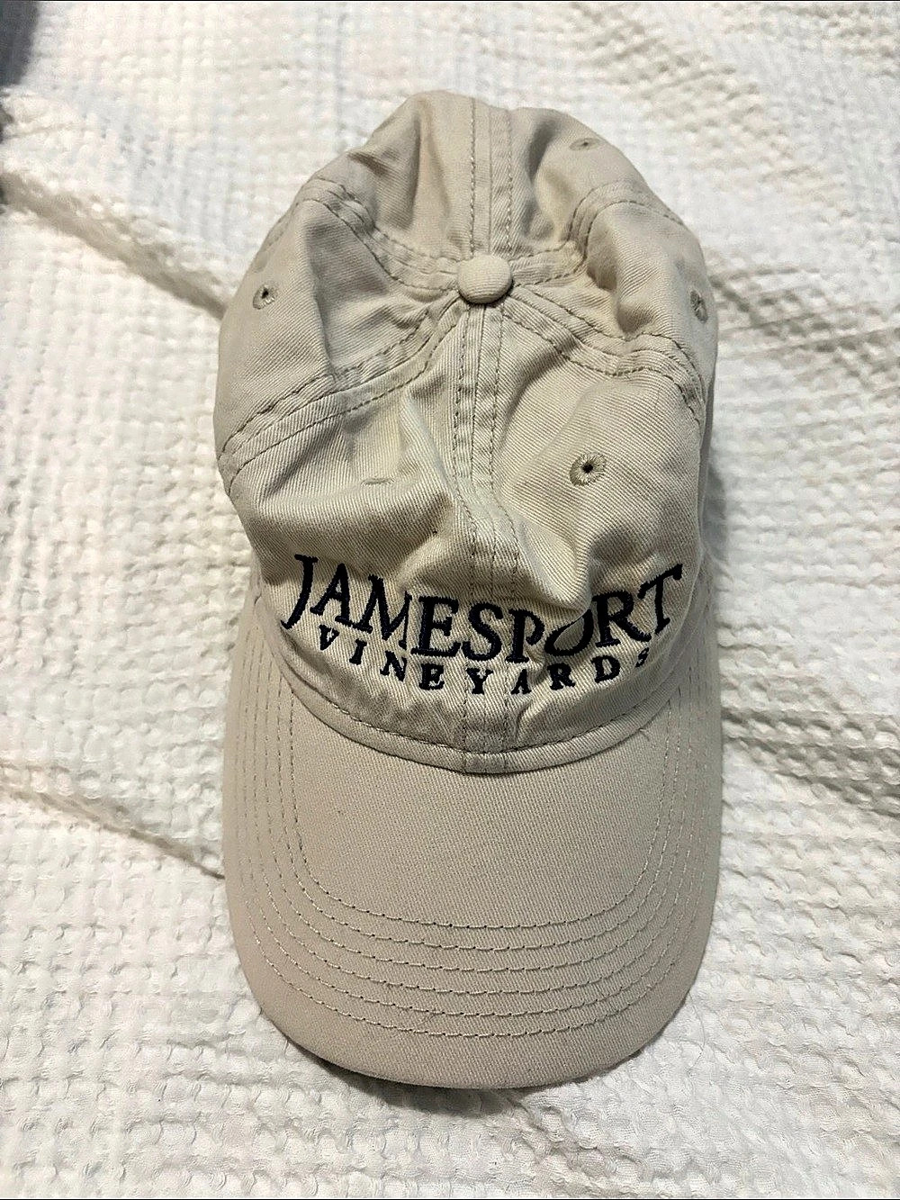 Sportsman Jamesport Vineyard Baseball Cap in Beige